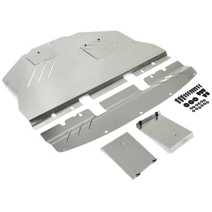 Solid Spare For 11-14 Subaru WRX Impreza Engine Splash Shield Under Tray Skid Plate Aluminum