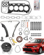 1.8L Engine Timing Chain Head Gasket Set For 08-16 Toyota Scion Corolla Pontiac