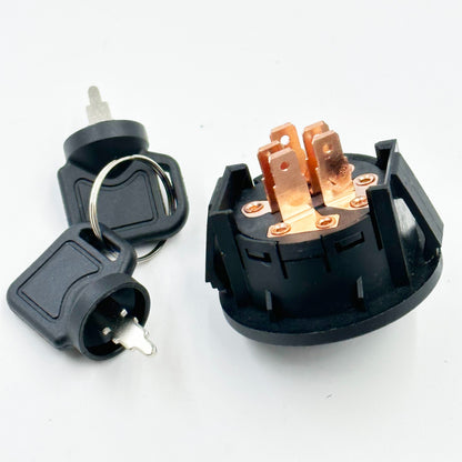 Ignition Switch For Toro ZMaster TimeCutter Titan Exmark w/ 2 KEYS 117-2221