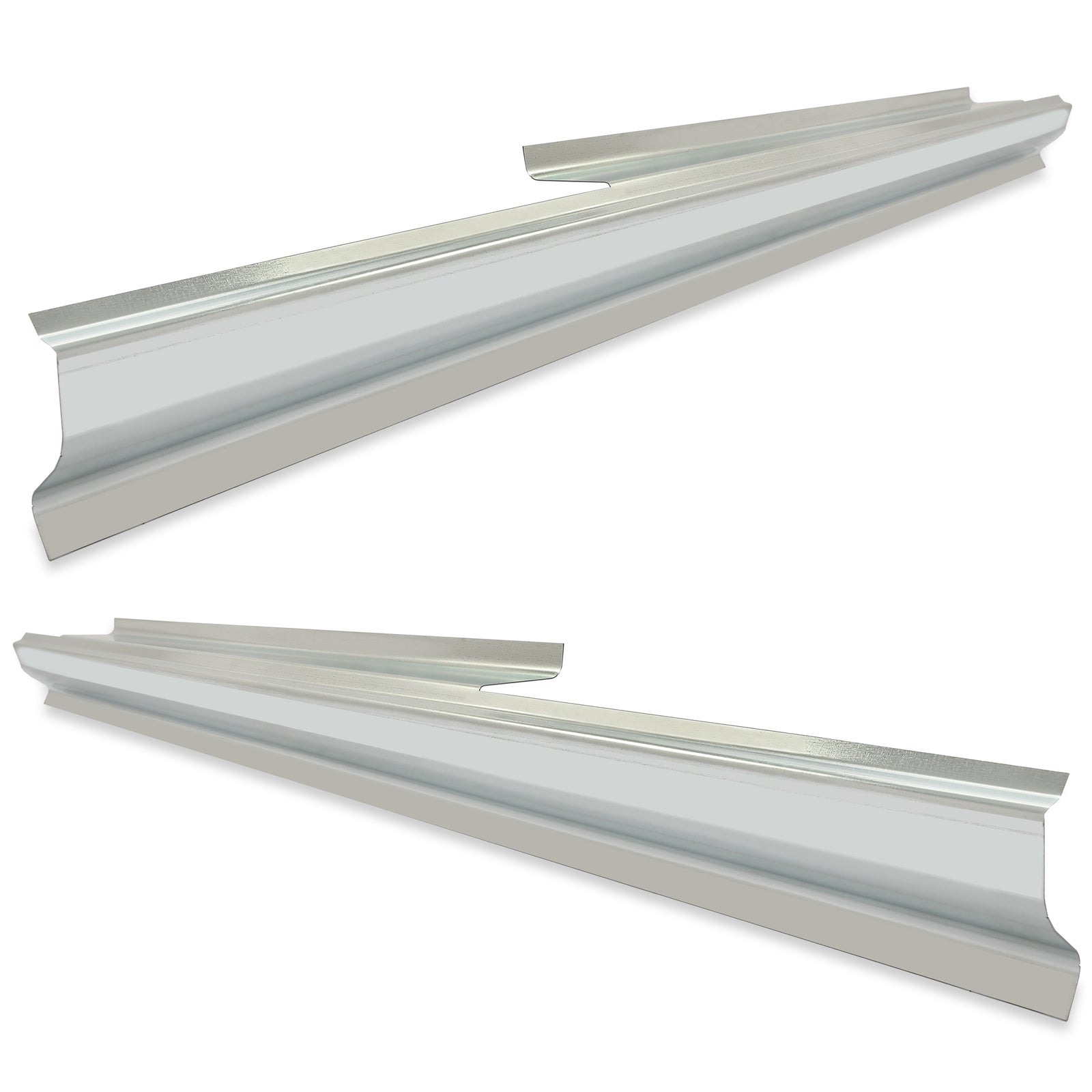 Solid Spare For 1994-2002 Dodge Slip-On Rocker Panel Set Regular Club Cab Ram Truck Pair