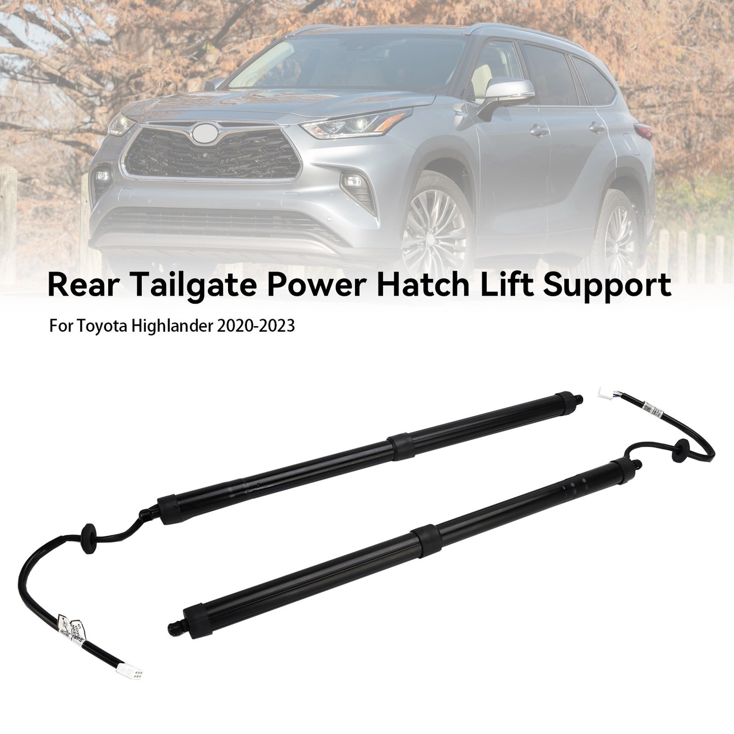 2PCS Electric Tailgate Lift 68910-0E070 Fits Toyota Highlander 2020-2023
