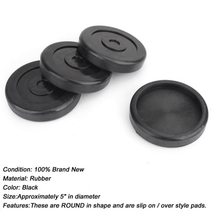 ROUND Rubber Arm Pads For BENDPAK lift DANMAR Lift SET OF 4 HD slip #5715017