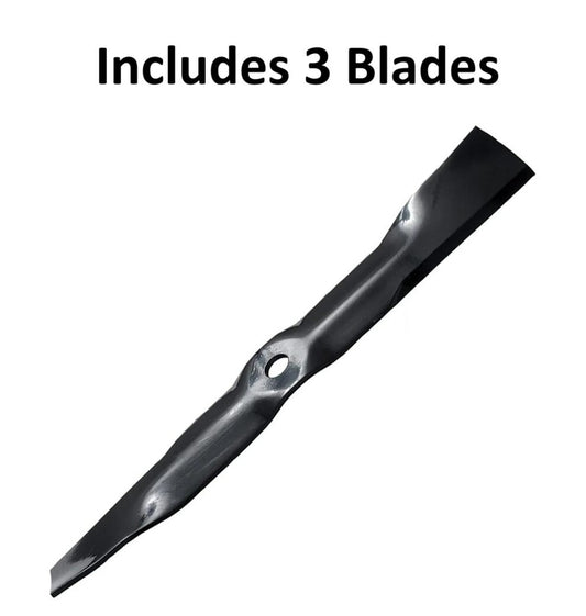 Solid Spare (3) Oregon 791-380 Lawn Mower Blade 18 11/16"