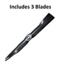 Solid Spare (3) Oregon 791-380 Lawn Mower Blade 18 11/16"