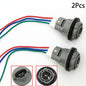 For Honda Civic Front Turn Signal Light Socket Connector Harness W/ 3-Wire Kit