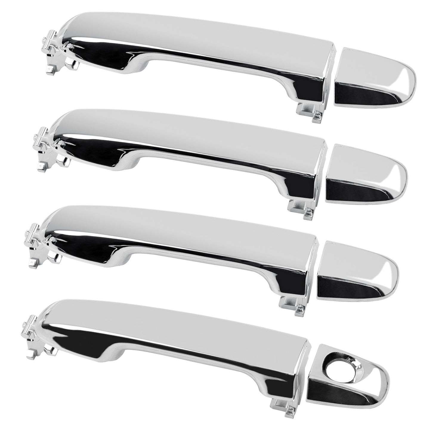 4X Exterior Door Handles Front Rear Side LH RH Fit 2012-2017 Toyota Camry Chrome