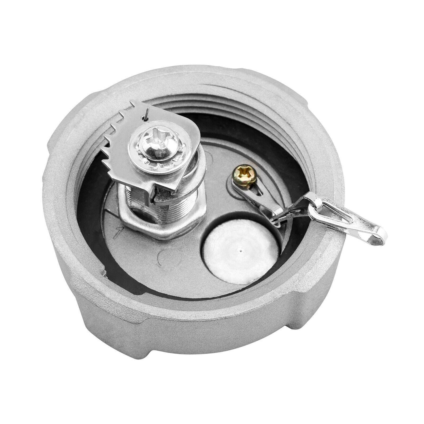 2 3/8" Locking Diesel Fuel Cap for 02 & Up Freightliner M2 Small Semi Box Trucks