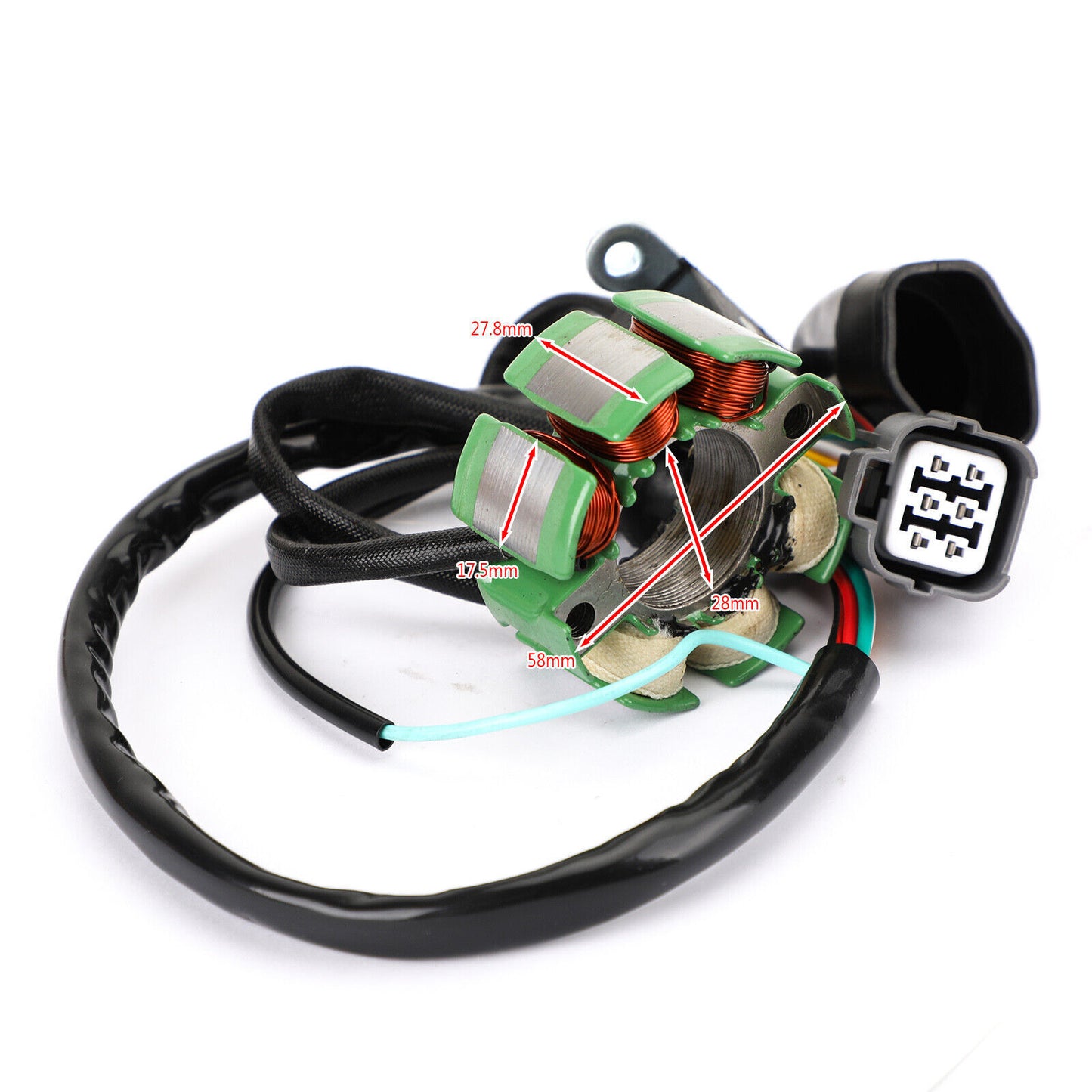 Alternator Stator Fit for 2004-10 Kawasaki KX 250 F for 2005-06 Suzuki RM-Z 250