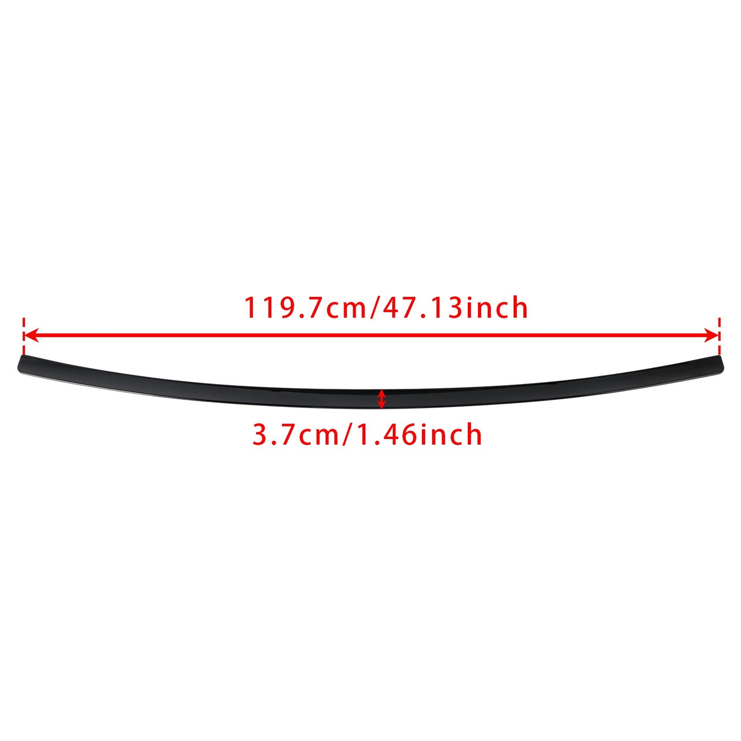 Gloss Black Rear Boot Spoiler For BMW 5 Series E39 Sedan 525i 530i M5 97-03