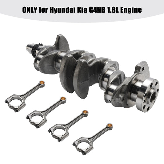 G4NB 1.8L Engine Crankshaft & Connecting Rods for Hyundai Elantra KIA Forte K4