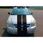 8" VINYL RALLY STRIPES RACING STRIPE HOOD TRUNK ROOF For CHEVY COBALT