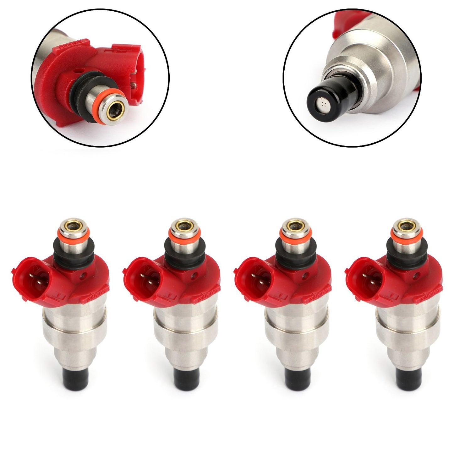4Pcs Fuel Injectors Kit G609-13-250 Fit For Mazda B2600 MPV 2.6L