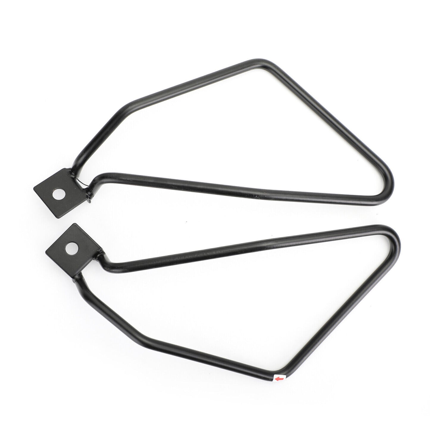 Black Saddlebag Support Bars Mount Brackets for Sportster 883 Iron XL883N