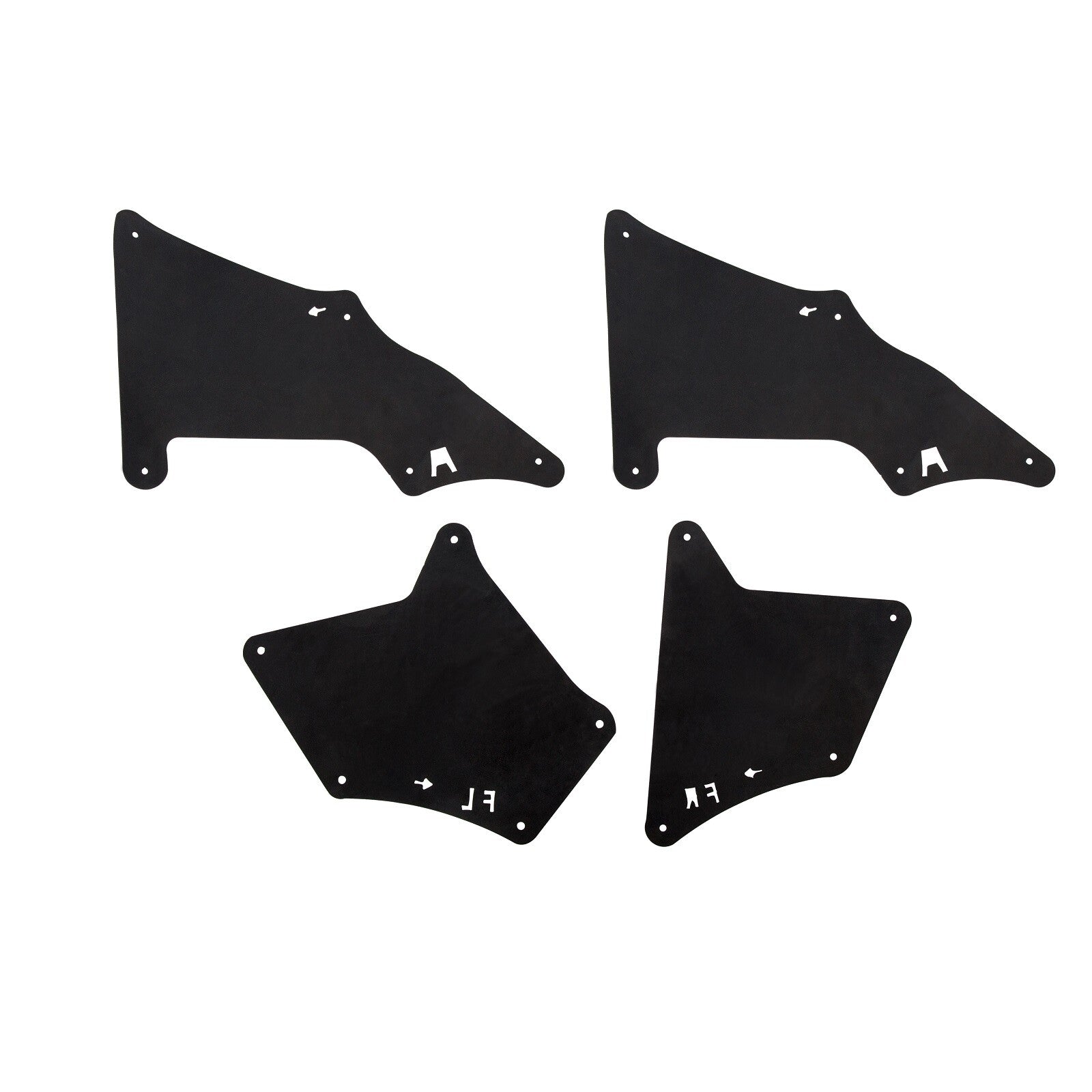 Solid Spare 4PCS Splash Guards Fender Liners For Toyota 4Runner Lexus GX 470 2003-2022