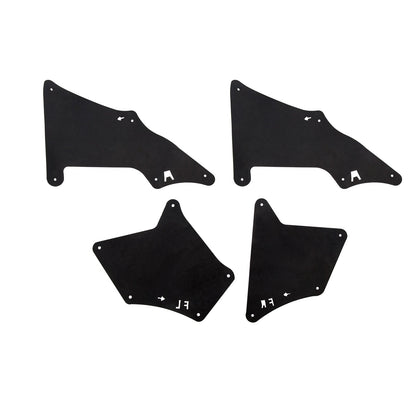 Solid Spare 4PCS Splash Guards Fender Liners For Toyota 4Runner Lexus GX 470 2003-2022