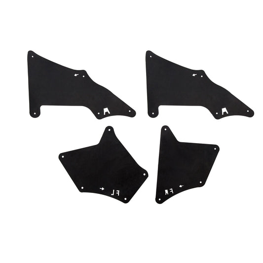 Solid Spare 4PCS Splash Guards Fender Liners For Toyota 4Runner Lexus GX 470 2003-2022