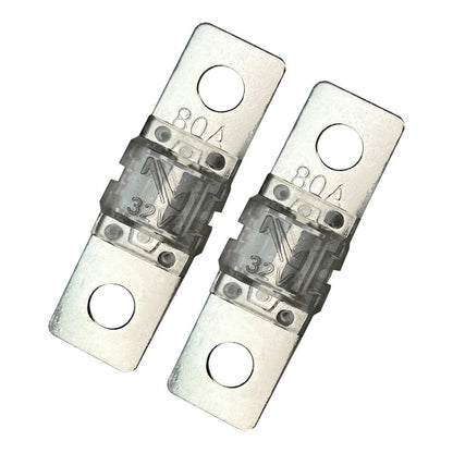 MIDI / AMI 80A 80 Amp 32V Fuse For Auto Marine Stereo Audio Video Bolt On 2 Pack