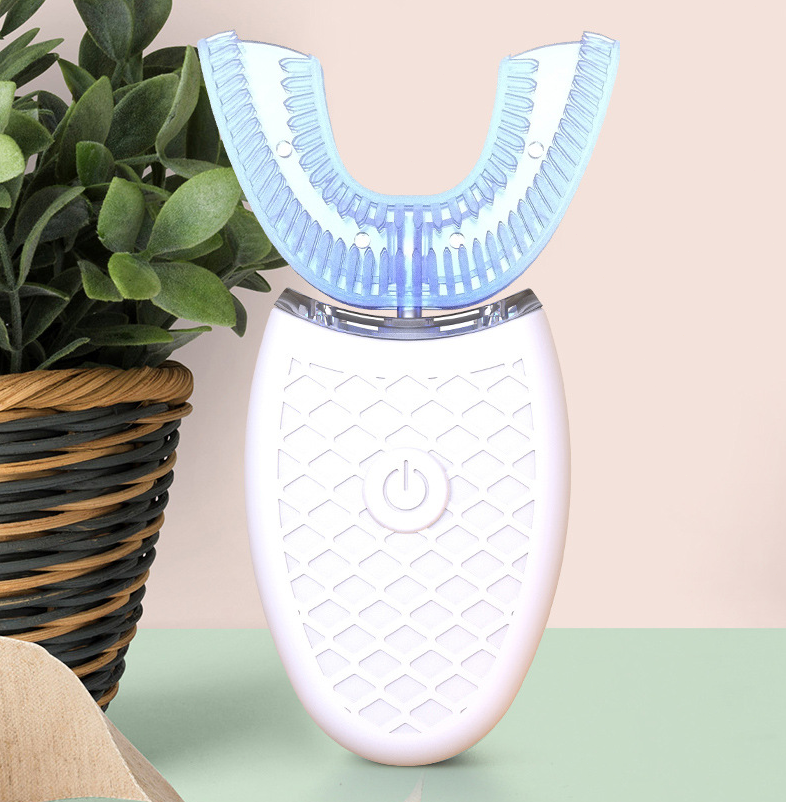 Teeth Whitening Nano Light Wireless Automatic 360 deg. Electric Sonic Toothbrush