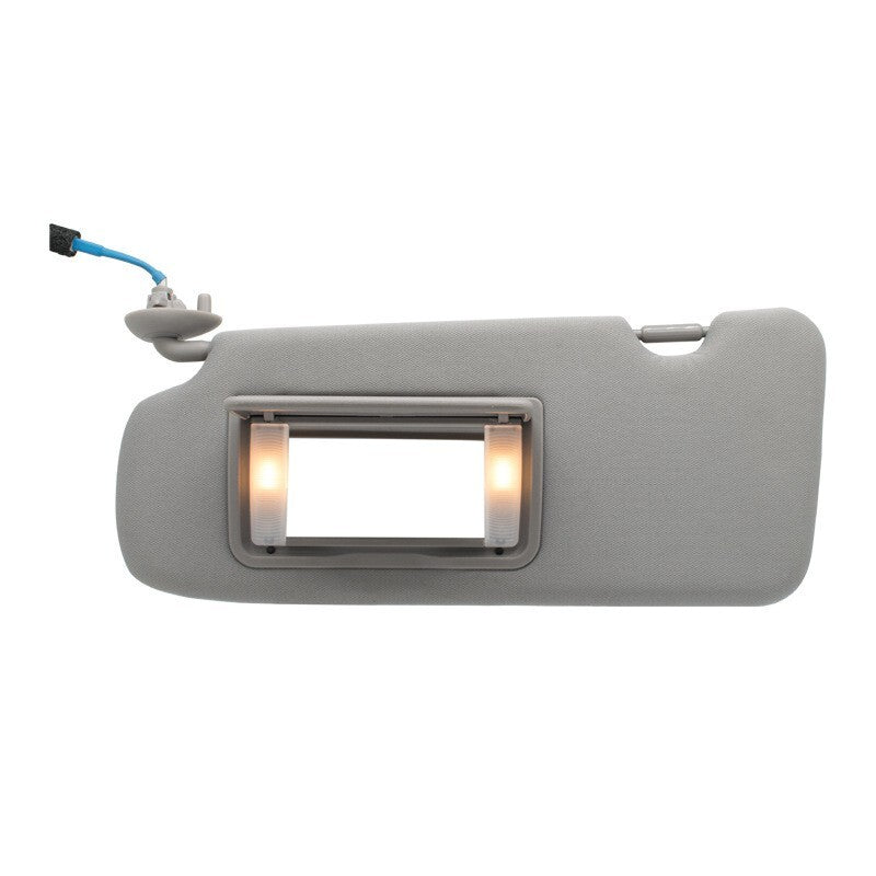 FOR 2017-2022 Honda CR-V Left Driver Side Interior W/Mirror Light Sun Visor Gray