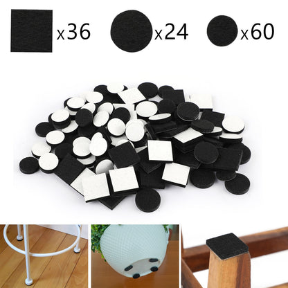 ??120Pcs Felt Furniture Pads-Heavy Duty Self Stick-No Scratch Set of 120