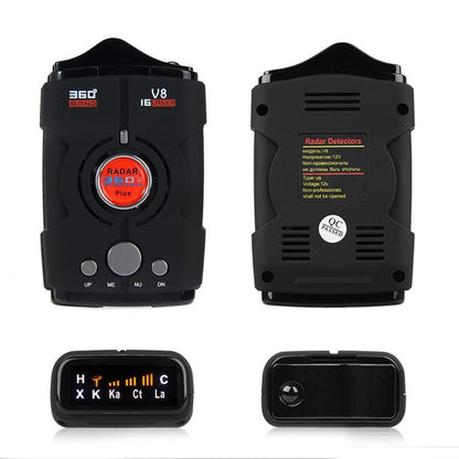 V8 Car Mobile Radar Speed Detector Mobile Speed Detection English Russian Switch