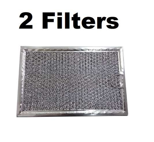 Solid Spare Microwave Mesh Grease Filter for Frigidaire FGMV174KFA 2-PACK