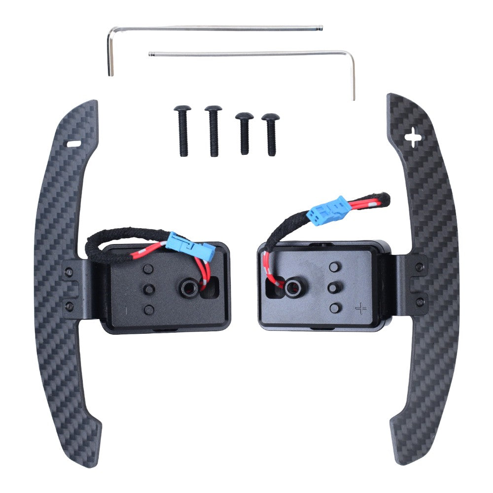 For BMW F20 F30 F32 F87 F80 F82 Carbon Fiber Replacement Magnetic Paddle Shifter