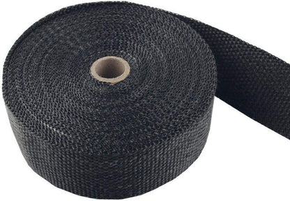 2" x 50FT Black Fiberglass Manifold Header Pipe Motorcycle Exhaust Heat Wrap