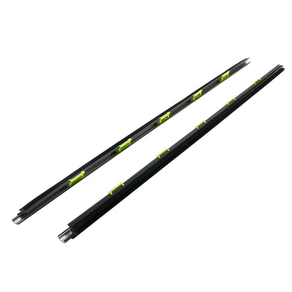 L+R Door Window Weather Molding 72410-S03-003 For HONDA CIVIC EK 1996-2000 #9