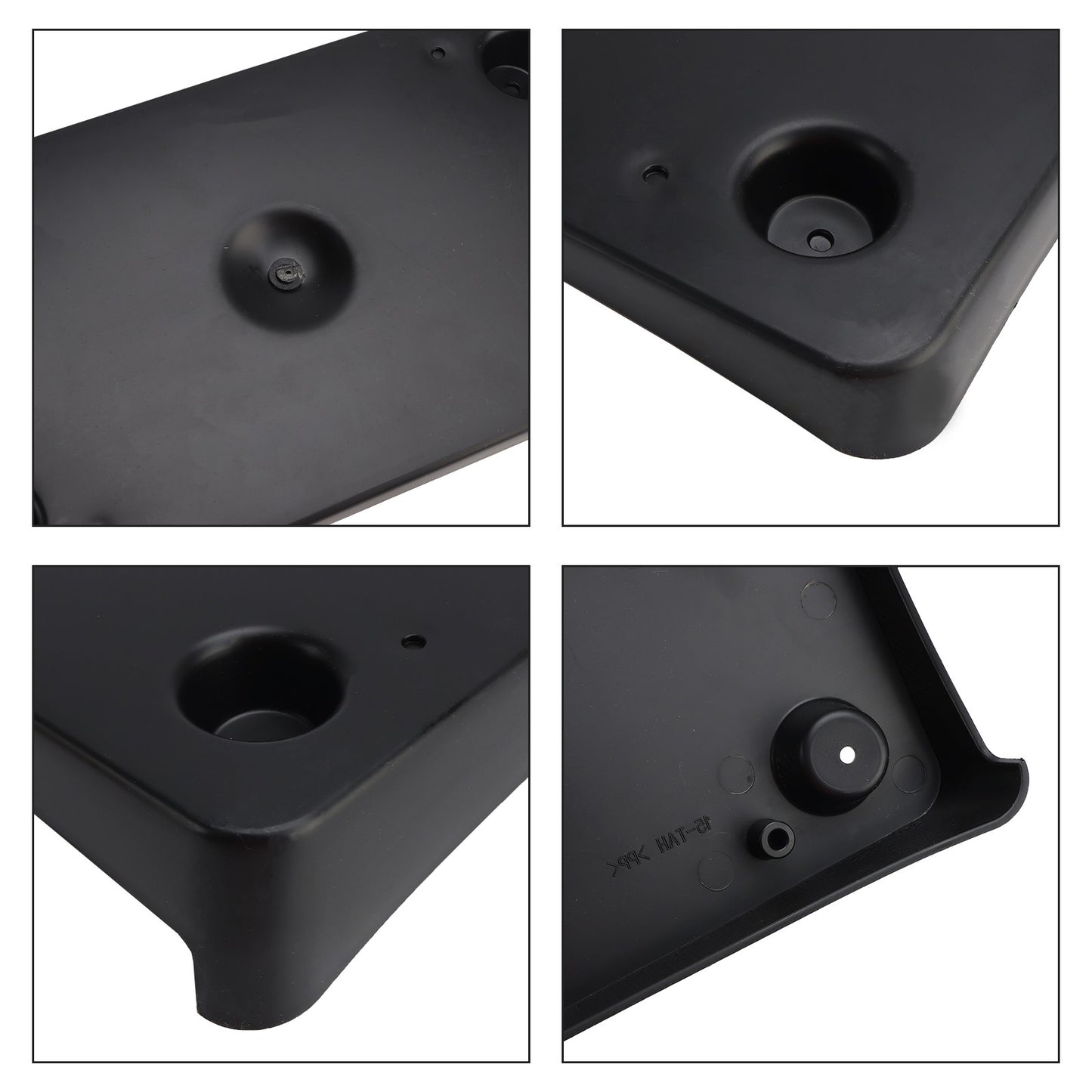 Front Bumper License Plate Holder Mounting Bracket for Cadillac Escalade 2015-20