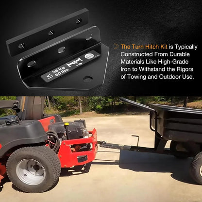 Lawn Mower Trailers Hitch Kit For Exmark Toro Zero Turn Mower Trailer 109-9487
