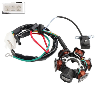Stator Magneto 6 Coil For Kymco DJ50 Refined Scout Curio CX50 Fever ZX50