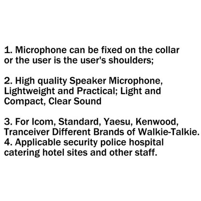 1xHandheld Speaker Mic Y26 For YAESU VERTEX VX-3R VX-5R FT-60R FT-10R VX-150