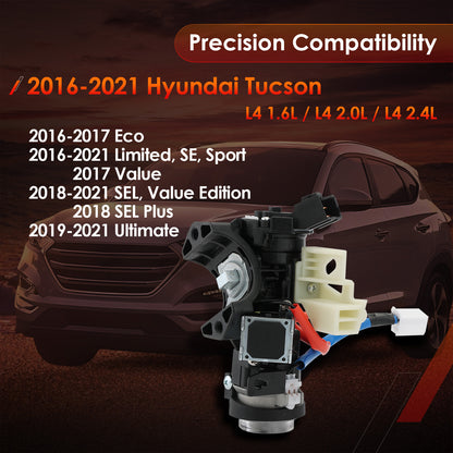 Ignition Lock Cylinder Housing & Cylinder Switch For 2016-2021 Hyundai Tucson L4