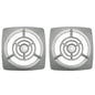 Solid Spare (2) Broan NuTone S17703018 631 633 Utility Fan Aluminum Grille Assembly