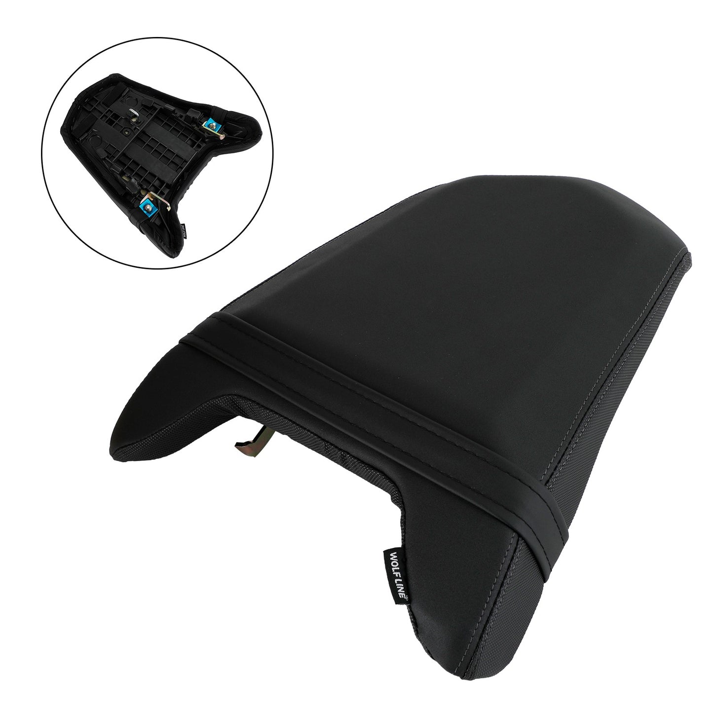 Rear Passenger Seat Cushion Tail Pu Flat Black A For Honda Cb Cbr 650R 19-2