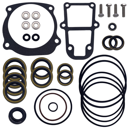 Lower Unit Gearcase Seal Kit for Johnson Evinrude E-Tec 5006373, 439141, 18-2623