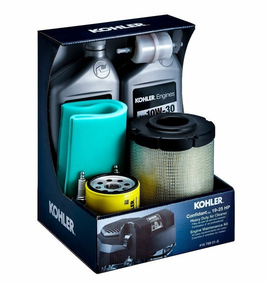 Solid Spare Kohler Maintenance Kit For Confidant Twin Engines 16 789 01-S