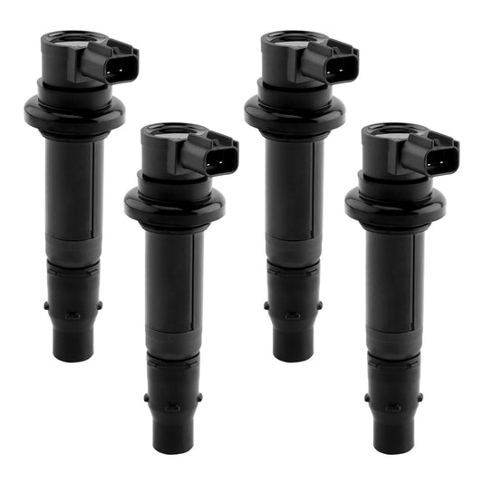 Solid Spare 4X Ignition Coil Pack For 2002-16 Yamaha YZF R6 R6S R1 FZ1 FZ1S 5PW-82310-00-00