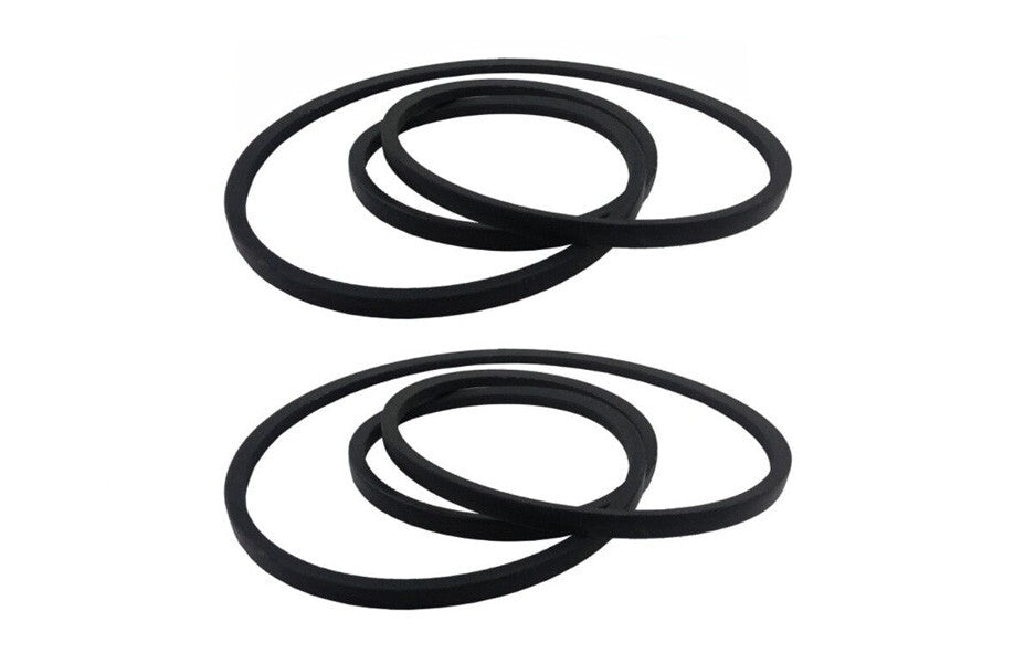 Solid Spare (2) 48" Riding Lawn Mower Deck Belt for Husqvarna 180808 Fits Poulan Craftsman