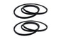 Solid Spare (2) 48" Riding Lawn Mower Deck Belt for Husqvarna 180808 Fits Poulan Craftsman
