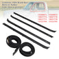 4PCS Car Window Weatherstrip+2 Seals For GMC C1500 C2500 C3500 K1500 K2500 K3500