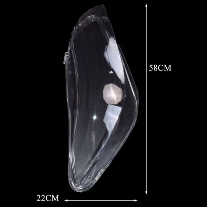 Pair Front Headlight Lens Headlamp Cover Replacement For BMW Z4 E89 2009-2016