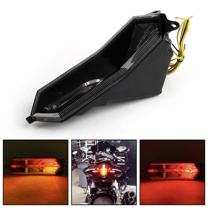 ??Tail light Integrated Turn Signals For Yamaha YZF R6 R1 R1S R7 2015-2022 Smoke