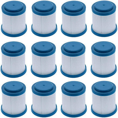 Solid Spare EFP Vacuum Filter for Black and Decker VPF20 Pet SmartTech Vac 90606058-01 12 PK
