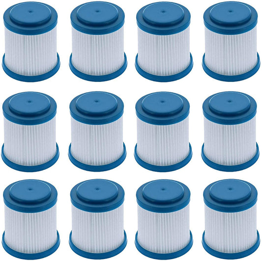 Solid Spare EFP Vacuum Filter for Black and Decker VPF20 Pet SmartTech Vac 90606058-01 12 PK