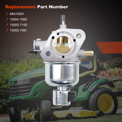 MIA10591 Carburetor Carb Kit For John Deere X300 X300R X304 Series Tractor