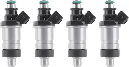 4pcs Fuel Injectors For 96-00 Honda ACCORD 2.3L CR-V 2.0L Civi 1.6L 06164P2J000