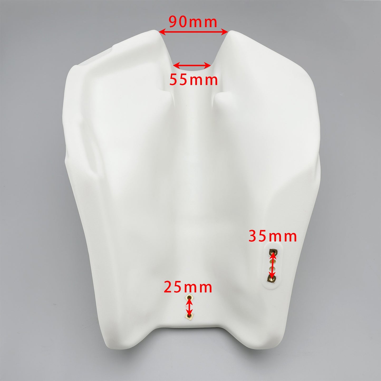 Petrol Fuel Tank 12LT White For Kawasaki KLR 250 KL 250D 1985 - 2005 Gas Tank