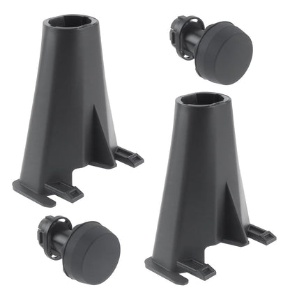 Set Hood Stop Rubber Cushion Hood Bumper Holder for 2003-2019 Ford Escape C-Max